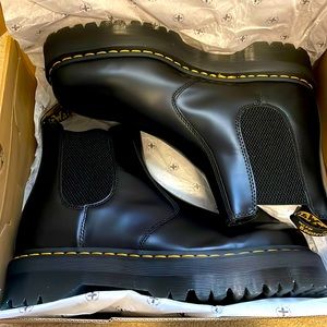 Brand New in Box Dr. Martens. Polished Smooth Black Leather